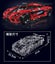 Koenigsegg - Red Race Car - MOC-4789 - 1:10 - 3063 pieces - MouldKing Carousel 16