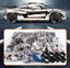 Koenigsegg - Red Race Car - MOC-4789 - 1:10 - 3063 pieces - MouldKing Carousel 18