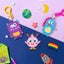 Diamond Painting Kit DIY Key Hanger Little Monster Keyring Keychain Carousel 2