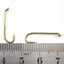 MNFT 100PCS10# Bronze Long Handle Fly Hook Insect Hook Dry Fly Tying Carousel 5