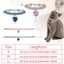 Luxury Crystal Pet Collar Love Pendant Cat Decorative Necklace Carousel 7