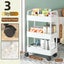 Mobile Storage Rack Trolley Kitchen Bathroom Bedroom Multi Storey Carousel 1