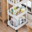 Mobile Storage Rack Trolley Kitchen Bathroom Bedroom Multi Storey Carousel 5