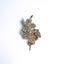 (Crystal Brooch)Silver Green Rose Brooch BHBZ36LY-13 Carousel 2
