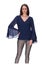 Pretty Basic Kennedy Top Navy Carousel 2