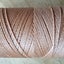 Straw/Palha 0.5mm Linhasita 330metre roll 100% waxed macrame thread Carousel 2