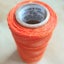 Orange Cor#30 1mm Linhasita 170metre roll 100% waxed macrame cord Carousel 3