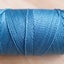 Aqua Cor#229 1mm Linhasita 170metre roll 100% waxed macrame cord Carousel 3