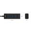 Mbeat Usb-c To 4-port 3.0 Hub - Black Carousel 6