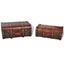 Wooden Treasure Chests 2 Pcs Vintage Brown Xabpip Carousel 4