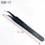 10pcs/set Anti-static ESD Stainless Steel Tweezers Maintenance Tools Carousel 4