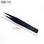 10pcs/set Anti-static ESD Stainless Steel Tweezers Maintenance Tools Carousel 5