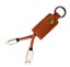 PU Leather Portable USB Charging Cable Keychain for iPhone 7 8 XR 11 12 13 14 Carousel 2