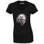 Reality Glitch Space Tiger Womens T-Shirt - V-Neck Carousel 1