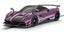 Slot Car Accessories - Pagani Huayra BC Roadster Purp Carousel 1
