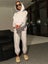 Women Hoodie Tracksuits 2 Piece Sets Casual Solid Long Sleeve Carousel 6