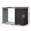 Garden Shed Sheds Outdoor Tool 2.49x1.04m Storage Workshop House Galvanised S... Carousel 2