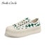 Smile Circle Chunky Sneakers Women Canvas Shoes Spring Breathable Carousel 3