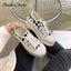Smile Circle Chunky Sneakers Women Canvas Shoes Spring Breathable Carousel 5