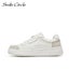Smile Circle Sneakers Women Flat Platform Shoes Fashion Breathable Carousel 1