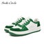 Smile Circle Sneakers Women Flat Platform Shoes Fashion Breathable Carousel 4