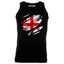Reality Glitch Torn Georgia Flag Mens Vest Carousel 1