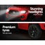 Toyota Ride on Car Kids Electric Toy Cars Tacoma off Road Jeep 12v Battery Red Carousel 7