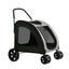 Pet Dog Stroller Pram Large Carrier Cat Travel Foldable Strollers 4 Wheels Carousel 1