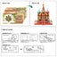 3d Metal Puzzle Model Building Kits-saint Basil's Cathedral Jigsaw Toy Christ... Carousel 4