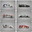 F1 Racing Vintage Metal Poster World Famous Cars Retro Decorative Tin Carousel 3