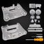 N64 Shell Translucent Replacement Case Compatible All Region Nintendo 64 Retr... Carousel 6