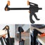 2pcs Woodworking Work Bar Clamp Clip Kit 4 Inch Quick Ratchet Release Speed S... Carousel 6