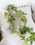 2m White Wisteria Flowering Vine Hanging Garland Battery String Fairy Lights ... Carousel 1