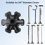 Self Standing Cane Tip - Anti-Slip Base for Stability & Safety Carousel 6
