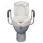 Toilet Seat Raiser with Removable Armrests - 3 or 5 Inch Raise Carousel 3