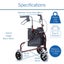 Tri Walker - Ultra Lightweight and Easy Folding Carousel 4