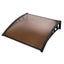 Window Door Awning Outdoor Door Canopy Patio Awning 1mx1.2m Diy Brown Carousel 1