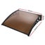 Window Door Awning Outdoor Door Canopy Patio Awning 1mx1.2m Diy Brown Carousel 2