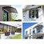 Window Door Awning Outdoor Door Canopy Patio Awning 1mx1.2m Diy Brown Carousel 5