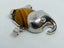 Top Quality Tiger Eye Gemstone Elephant Design Cabochon Pendant Carousel 4