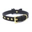 Handmade Sexy Alternative metal PU Leather Collar Bell Choker slave Carousel 4