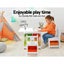 Keezi 3 Pcs Kids Table and Chairs Set Children Furniture Play Toys Storage Box Carousel 5