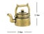 Brass Antique style collectable miniature statue solid Kettle Figurine Carousel 4