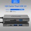 7 In1 Usb-c to 3.0 Hub Hdmi Card Reader Thunderbolt Adapter for Macbook Pro, ... Carousel 4