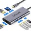7 In1 Usb-c to 3.0 Hub Hdmi Card Reader Thunderbolt Adapter for Macbook Pro, ... Carousel 6