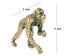 Brass Vintage collectable miniature sculpture carved brass Ape Carousel 4