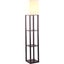 Shelf Floor Lamp - Shade Diffused Light Source with Open-box Shelves Carousel 7