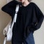 korean loose long sleeve tees women's autumn winter wild v-neck base Carousel 2