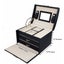 Jewellery Storage Box Girls Rings Necklaces Display Organiser Storage Case Carousel 4