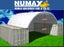 C2020H Container Shelter - 20FT x 20FT With End Wall Carousel 3